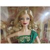 Image 7 : 2011 holiday barbie doll barbie collector green gold dress