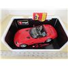 Image 2 : Burago 1992 Dodge viper RT/10 die-cast, 1:18 scale red car