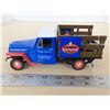 Image 3 : Cooper tires armored-cord 1953 willys jeep stake bed truck+coin bank with key