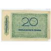 Image 2 : Germany. Duisburg 1923 20 Million Mark Gutschein. VG with missing corner.