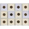Image 2 : Set of 12 Canadian King George V Small Cents. Dates include 1920, 1921, 1927, 1928, 1929, 1930, 1931