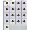 Image 1 : Set of 17 Canadian King George VI Small Cents. Dates include 1937, 1938, 1939, 1940, 1941 1942, 1943
