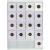 Image 2 : Set of 17 Canadian King George VI Small Cents. Dates include 1937, 1938, 1939, 1940, 1941 1942, 1943