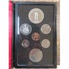 Image 1 : 1977 Double Dollar Specimen Set. The Silver Dollar commemorates the 25th Anniversary (Silver Jubilee