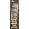 Image 1 : Strip of 6 St. Christopher, Nevis & Anguilla 5 Cents Stamps depicting pirate captain Henry Morgan & 