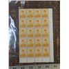Image 1 : Corner Block of 20 Indonesia 15 Rupiah Stamps depicting President Sukarno. Mint.