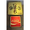 Image 1 : Vintage coca-cola lighted clock- working