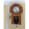 Image 2 : Vintage elgin pendulum regulator wall clock- with key