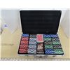 Image 2 : Poker chips set in aluminium case