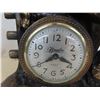 Image 2 : Vintage bronze bucking broslin clock, horse and rider clock
