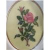 Image 4 : Pair of vintage needle work embriodery cross stitch wall hangings- 13"x12.5"