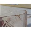 Image 4 : Cream and sugar pink depression glass- chipped