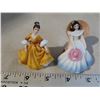 Image 1 : 2004 royal doulton stephanie, annabel miniature figurines