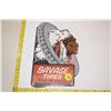 Image 1 : Savage tires porcelain fantasy sign