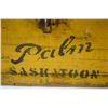 Image 2 : Palm dairy Saskatoon wooden milk crate - Bottles not inc.