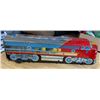 Image 1 : Vintage Santa Fe Battery Operated Toy Locomotive Train