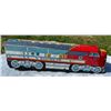 Image 6 : Vintage Santa Fe Battery Operated Toy Locomotive Train