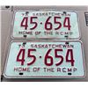 Image 1 : 1973 Pair of Saskatchewan License Plates