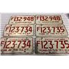 Image 1 : 1973, 1975 Saskatchewan License Plates x 6