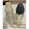 Image 1 : Two Vintage EvenFlo Baby Bottles