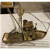 Image 1 : Metal Display Boat