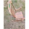 Image 2 : High back maple rocking chair