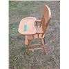 Image 1 : Oak highchair