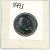 Image 1 : 1991 Canadian 25 cent coin