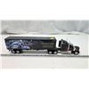 Image 1 : Kenworth "Hardcore Chopper" semi truck and trailer - 17.5" black cab