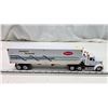 Image 1 : Peterbilt "Maggie's Trucking" semi truck and trailer - 15" white cab