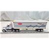 Image 3 : Peterbilt "Maggie's Trucking" semi truck and trailer - 15" white cab
