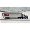Image 1 : Kenworth "CP Rail" semi truck and trailer - 14" blue cab