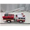Image 1 : Tonka 17" fire and rescue truck w/ ladder and bucket