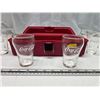 Image 2 : 6 Small Coca-Cola glasses, in tackle box