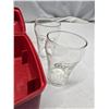 Image 3 : 6 Small Coca-Cola glasses, in tackle box