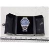 Image 1 : Multi-function blue face "TCK" men's wrist watch "New in box"