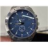Image 2 : Multi-function blue face "TCK" men's wrist watch "New in box"
