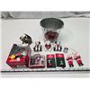 Image 1 : 11 Christmas hanging Coca-Cola ornaments, w/ Coca-Cola bucket and handle