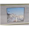Image 3 : Framed glass map print of Weymouth - 23.5"x15.5"