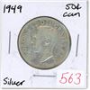 Image 1 : 1949 Canadian silver 50 cent coin