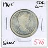 Image 1 : 1965 Canadian silver 50 cent coin