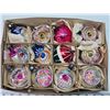 Image 2 : Box of 12 vintage Christmas tree ornaments
