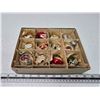 Image 1 : Box of 12 smaller Christmas tree ornaments, vintage