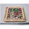 Image 1 : Box of 12 vintage Christmas tree ornaments