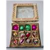 Image 2 : Box of 12 vintage Christmas tree ornaments