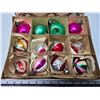 Image 3 : Box of 12 vintage Christmas tree ornaments