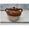 Image 1 : Medicine Hat potteries, bean pot - marked 2 on bottom
