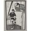 Image 2 : Bernie Brown framed print - "Coaches Corner" - 10x12"