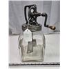 Image 1 : Vintage glass butter churn, 4 Qt - made in England