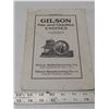Image 1 : Gilson manufacturing company booklet